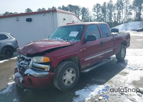 2007 GMC Sierra 1500 Classic Sle1 from USA, damaged, VIN 1GTEK19ZX7Z103861